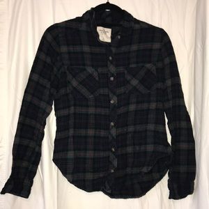 Plaid long sleeve shirt